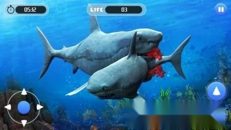 白鲨攻击任务3D游戏