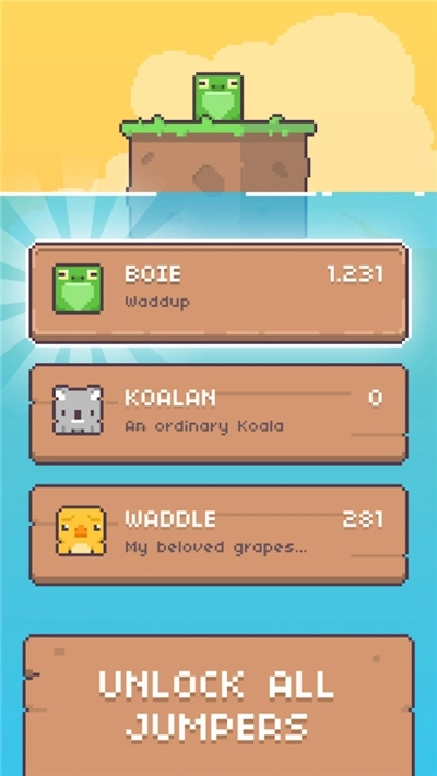 绿脸方块弹跳游戏图2