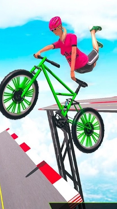 超级斜坡自行车赛图1