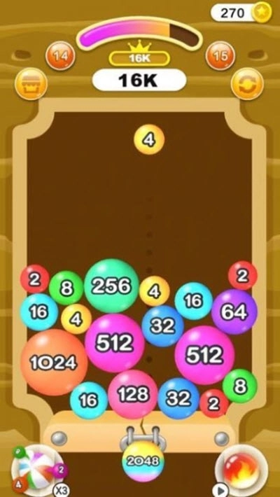 2048玩球球红包版图4