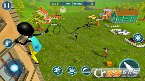 绳索刺客火柴人图3