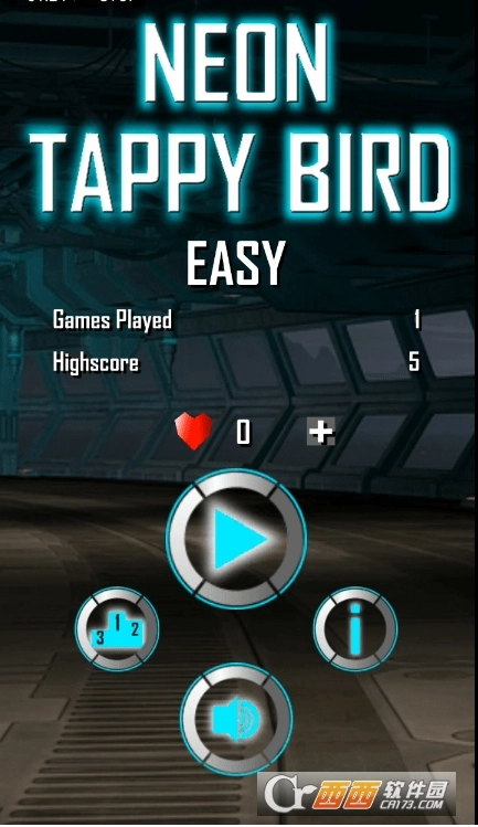 霓虹灯小鸟飞行