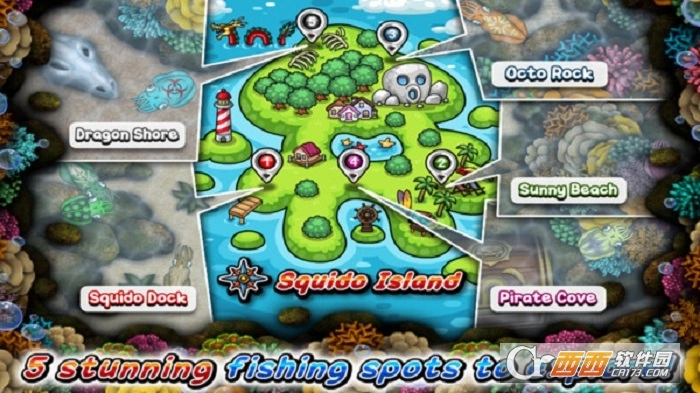 沙雕鱿鱼钓鱼记最新版