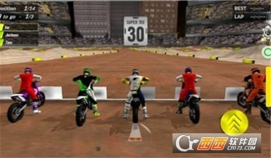 超级摩托冠军游戏图2