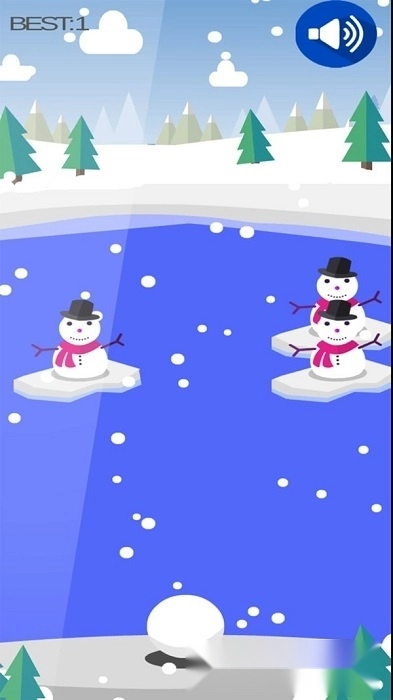雪地雪球作战图3