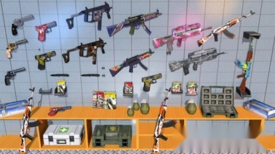 现代自由射击游戏