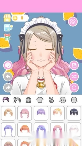 可爱的动漫女孩换装