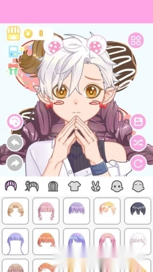 可爱的动漫女孩换装