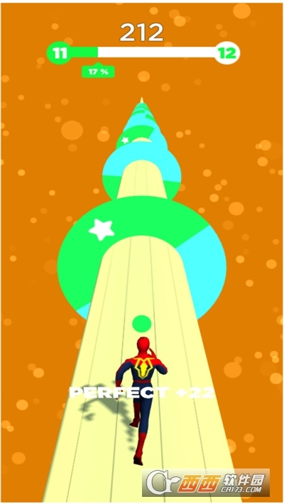 超级英雄彩色跑酷