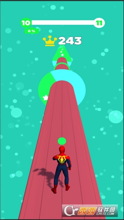 超级英雄彩色跑酷