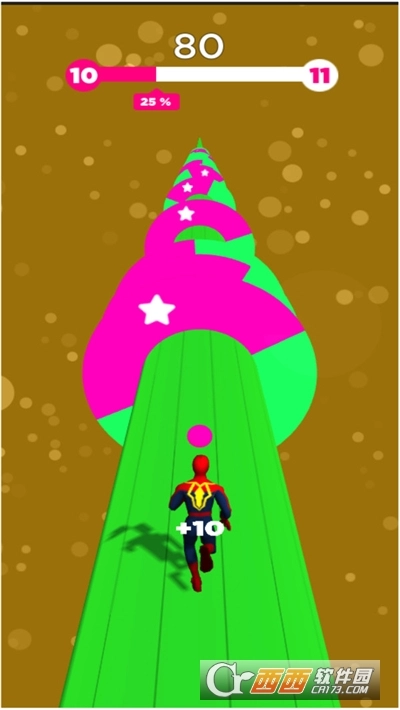 超级英雄彩色跑酷