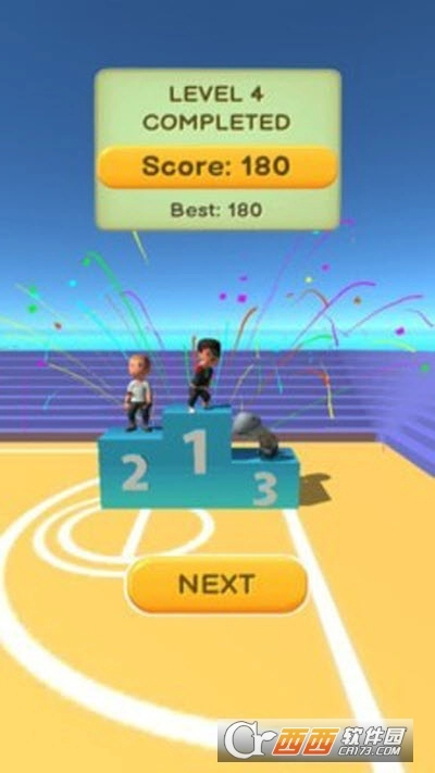 蹦床篮球3D手机版(1)