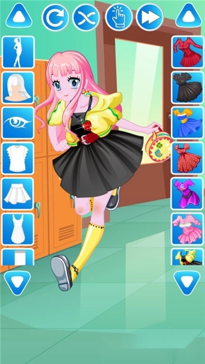 高中女生装扮世界图2