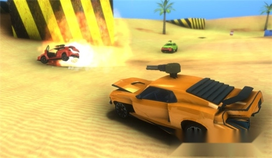 狂暴汽车大战游戏-图2
