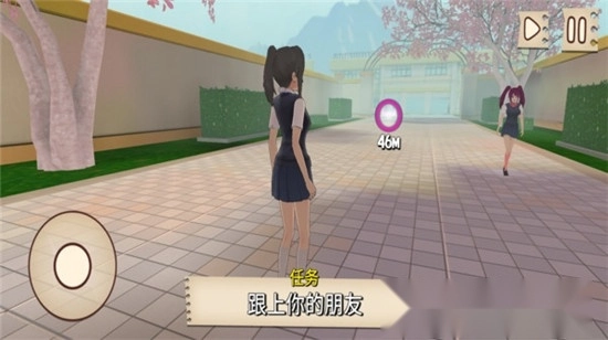 动漫少女校园图2