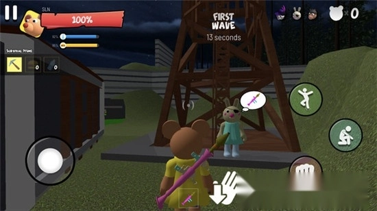 小猪大战警笛头图5