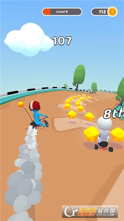 三轮车漂移竞赛