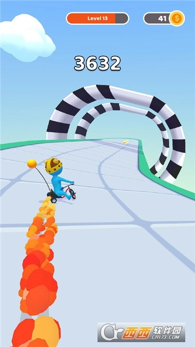 三轮车漂移竞赛