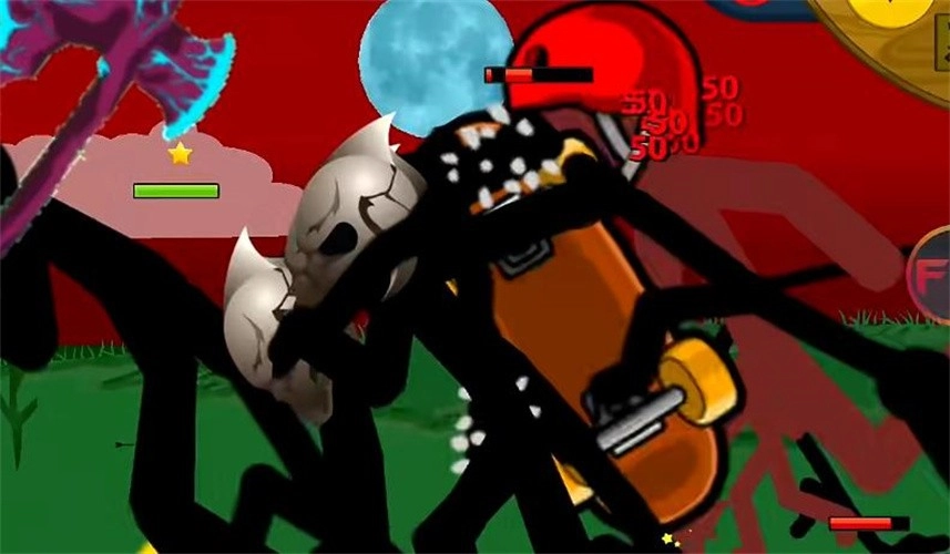 火柴人战争遗产血刃巨人版图2