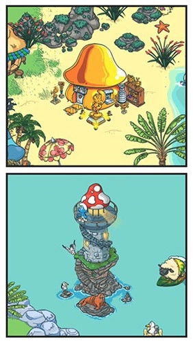 蓝精灵村庄安卓版图2