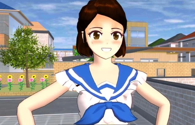 樱花校园泳衣套装(4)