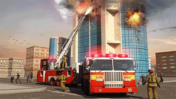 模拟驾驶消防车4