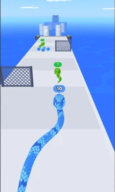 蛇跑赛跑步(2)