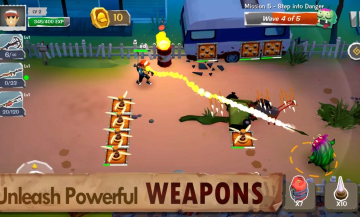 孤军奋战生存防御截图1