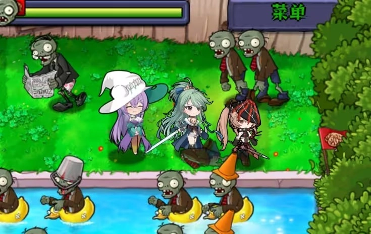 植物大战僵尸娘化版图2