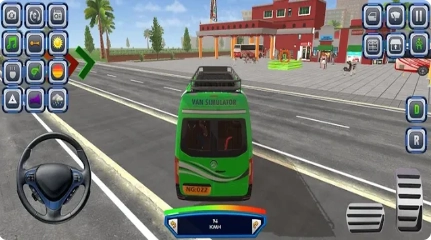 迪拜面包车驾驶游戏3D(DubaiVanDrivingVanGames3D)