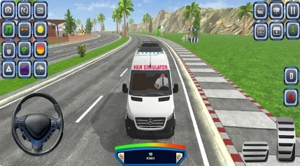 迪拜面包车驾驶游戏3D(DubaiVanDrivingVanGames3D)