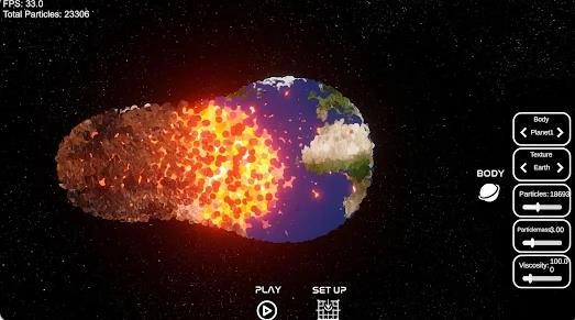 行星碰撞模拟器(SpaceCrashSimulator)