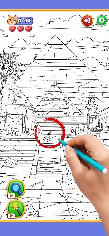 全球貓咪狩獵冒險(HiddenCats-Find&Seek)截圖3