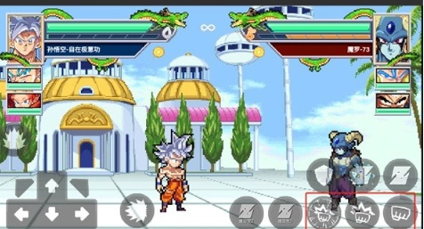 龙珠斗士z像素版图3