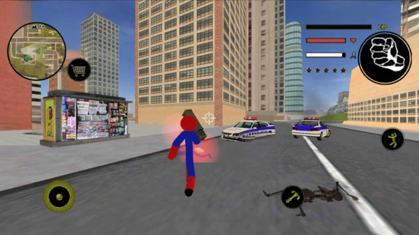 火柴人超级绳索英雄图2