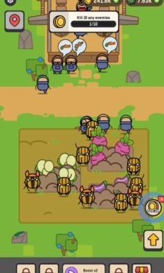 农场战士放置塔防