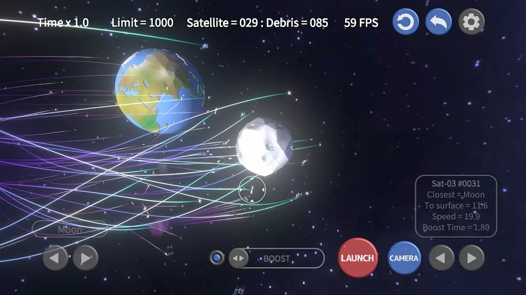 太空碎片點擊器截圖4