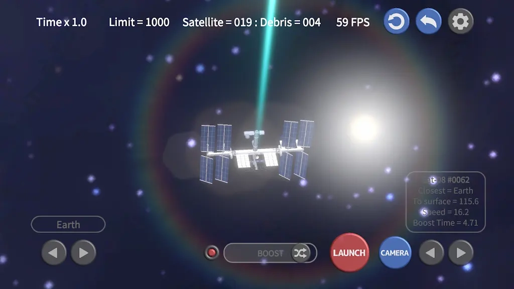 太空碎片點擊器截圖3