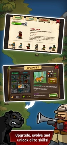 森林防御战猴子传奇