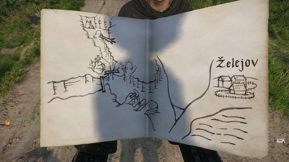 《天国拯救2》中带着宝藏的骷髅，其宝藏具体藏在什么地方呢？