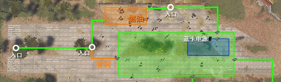 腐蚀手游机场的隐藏补给如何开启
