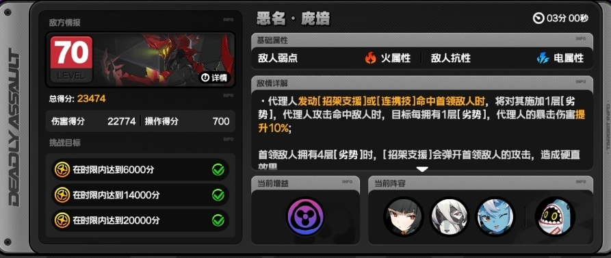 绝区零危局强袭战红庞培六星通关策略