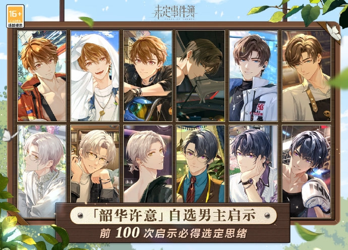 未定事件簿韶华许意思绪可选SSR范围汇总