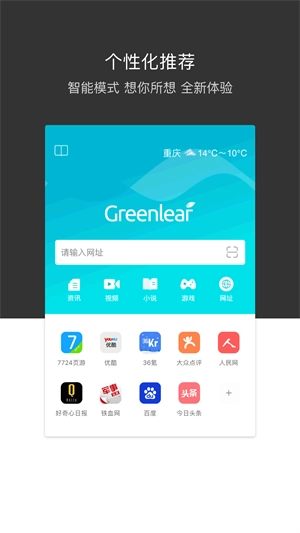 绿叶浏览器安卓版图2