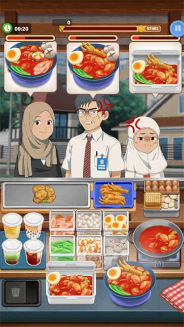 印尼肉汁面摊(3)