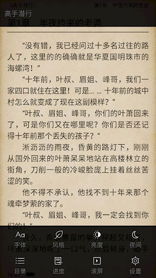 追阅小说