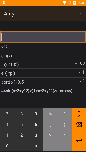 Arity函数绘图图1