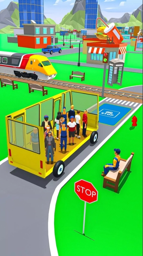 巴士抵达主题公园中文版(1)