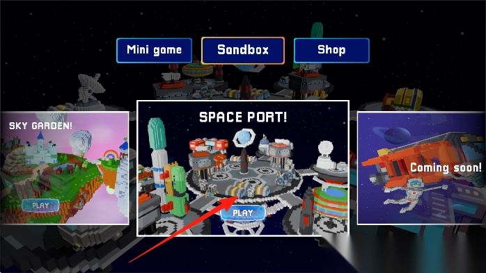 太空3d像素世界