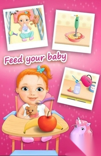 甜美小女孩托儿所2